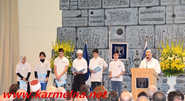 אתר כרמלנא הוזמן לבית הנשיא להשקת פרוייקט ניצני הטכניון 
